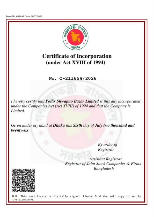 Certificate of Incorporation